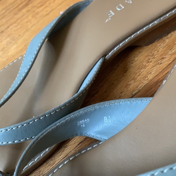 Parade Light Grey/Blue Strappy Sandals - Picture 3 of 7